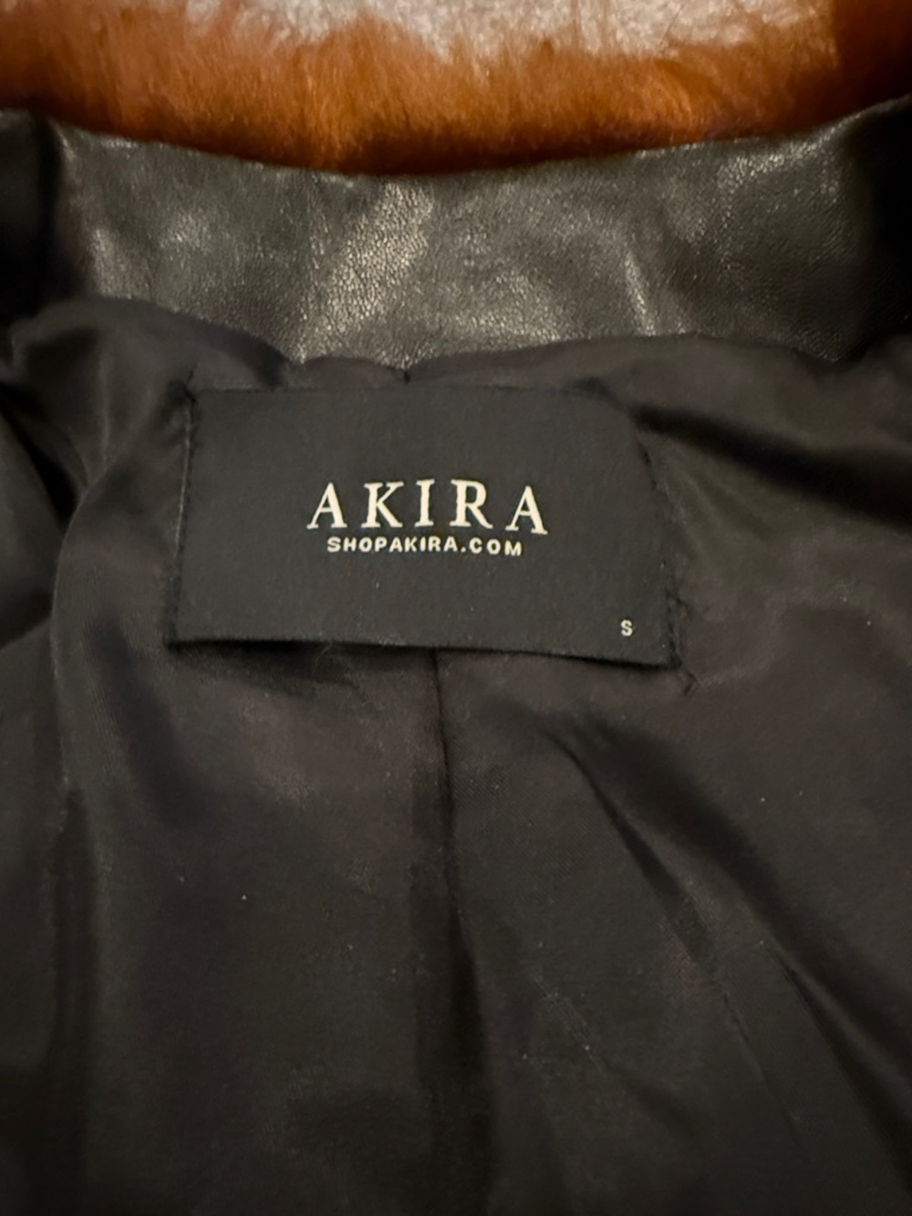 NWOT Akira Multicolor Faux Fur Jacket - Bold Patchwork - Picture 4 of 7